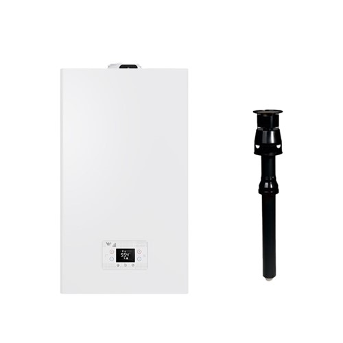 VOKERA EASI COMBI 25 & VERTICAL FLUE