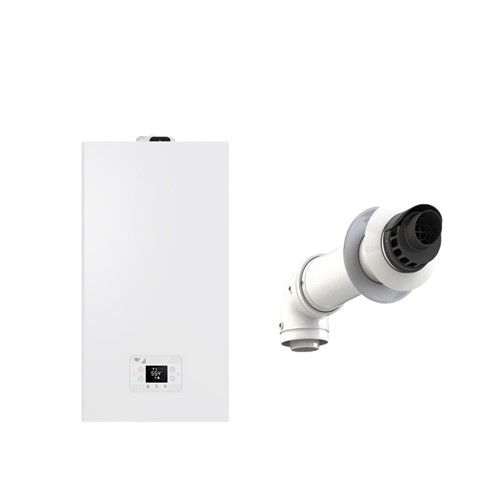 VOKERA EASI COMBI 29 & HORIZONTAL FLUE