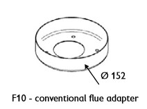 WARMFLOW 3126 CONVENTIONAL FLUE ADAPTER