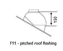 WARMFLOW 2843 PITCHED ROOF FLASHING