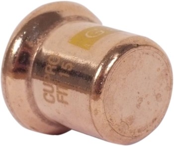 15MM GAS M-PROFILE END CAP