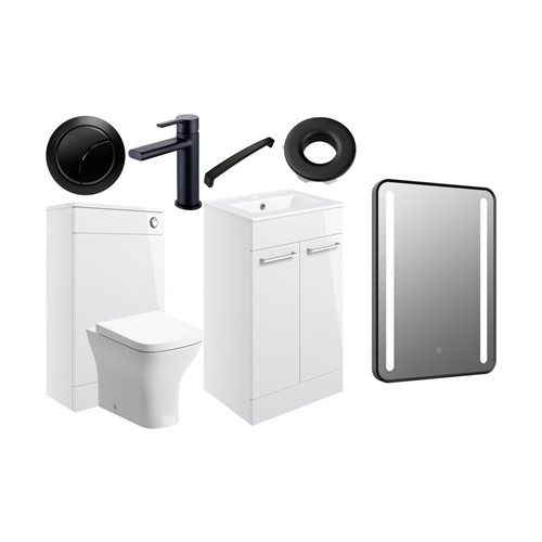 VISION F/S BATHROOM PACK BLACK FINISHING